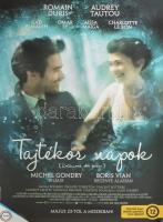 2013 Tajtékos napok, filmplakát, papír, feltekerve, apró lapszéli gyűrődésekkel, 98x68 cm