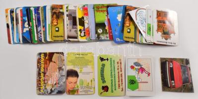 Kb 80 reklámos magyar kártyanaptár 1980-2000 között