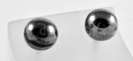 Ezüst (Ag) fülbevaló pár és 2 darab függő, jelzett, bruttó 5g