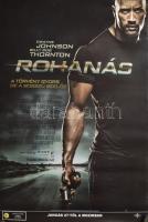 2011 Rohanás, magyar filmplakát, papír, feltekerve, apró lapszéli gyűrődésekkel és szakadássokkal, 97,5x68 cm