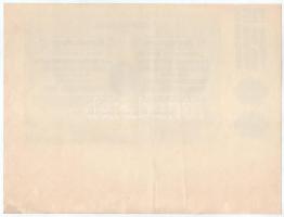 Románia / Székelyudvarhely 1926. "Udvarhelymegyei Takarékpénztár Részvénytársaság" részvén...