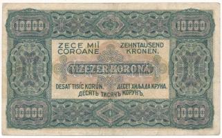 1923. 10.000K "Magyar Pénzjegynyomda Rt. Budapest" nyomdahely-jelöléssel "C 220 03427...
