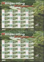2005 Hungaroring 3 db sorszámozott teljes ív (30.000)