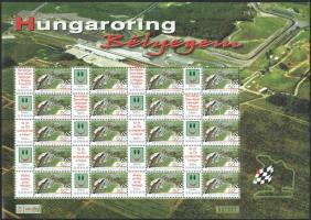 2005 Hungaroring 3 db sorszámozott teljes ív (30.000)
