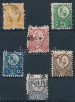 1871 Réznyomat sor / Mi 8-13