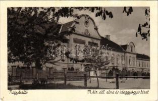 Nagykálló, M. kir. állami elme- és ideggyógyintézet (tébolyda). Bárány József kiadása