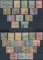 1913 Turul álló és fekvő vízjelű értékek (10.000)