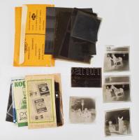 Kb. 100 db főként régi fotónegatív