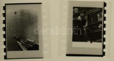 ca 1940 Művészfotók katonai fotók, egyéb fotó negatívok csík változatos témákkal