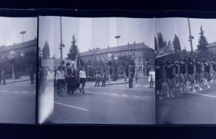 ca 1940 Művészfotók katonai fotók, egyéb fotó negatívok csík változatos témákkal