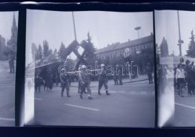 ca 1940 Művészfotók katonai fotók, egyéb fotó negatívok csík változatos témákkal