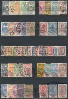 1913-1915 Árvíz, Hadisegély I. + II. sorok (52.000) / Mi 128-144 + 145-193 + 162-178