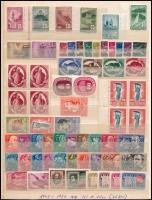 1947-1951 120 db bélyeg berakólapon (46.800) / 120 stamps