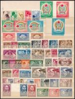 1947-1951 120 db bélyeg berakólapon (46.800) / 120 stamps