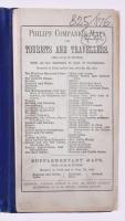 cca 1910 Syria with index. By William Shawe. Philips' New Series of Travelling Maps. [Szíria té...