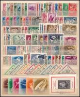 1943-1953 Összeállítás berakólapon, benne Sztálin blokk (21.120) / Small lot