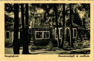 Hargitafürdő, Hargita-fürdő, Harghita-Bai; Strandvendéglő és szálloda / spa restaurant and hotel