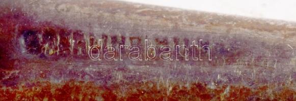 Ezüst (Ag) bross és fülbevaló, jelzett, bruttó 7,4g