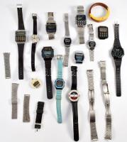 Vegyes óra tétel alkatrésznek, javításra 13 db