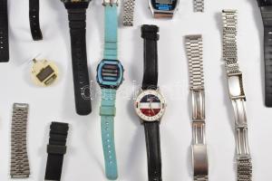 Vegyes óra tétel alkatrésznek, javításra 13 db