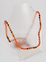 Tűz achát nyaklánc