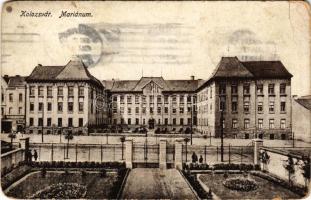 Kolozsvár, Cluj; Marianum leányiskola. Rigó Árpád utóda kiadása / boarding school for girls (b)