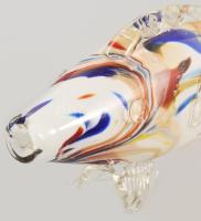 Salgótarjáni üveg hal. 34 cm