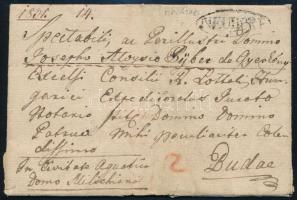 1831 Portós levél "NEUDORF" - Buda