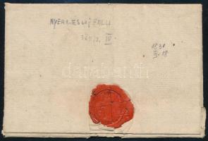 1831 Portós levél "NEUDORF" - Buda