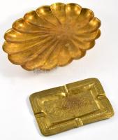 2 db réz kínáló tál 16, 24 cm