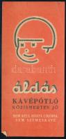 Áldás kávépótló számolócédula