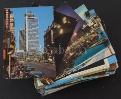 200 db MODERN külföldi város képeslap / 200 MODERN foreign town-view postcards