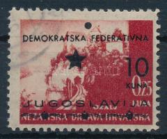 1945 10K/0,25K. Certificate: Tubinovic