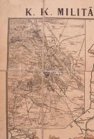 1876 K. K. Militärkarte von Oesterreich-Ungarn. Entworfen von Khoss v. Sternegg, K. K. Major. Fünfte...