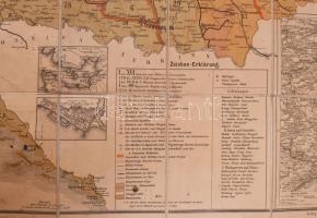 1876 K. K. Militärkarte von Oesterreich-Ungarn. Entworfen von Khoss v. Sternegg, K. K. Major. Fünfte...