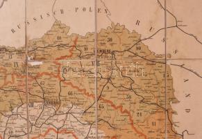 1876 K. K. Militärkarte von Oesterreich-Ungarn. Entworfen von Khoss v. Sternegg, K. K. Major. Fünfte...