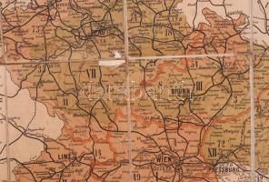 1876 K. K. Militärkarte von Oesterreich-Ungarn. Entworfen von Khoss v. Sternegg, K. K. Major. Fünfte...