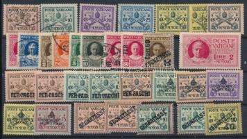 Vatikán 1929-1939 32 db bélyeg / Vatican 32 stamps