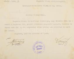 1906-36 Mészáros Ödön iskolaigazgató (1887-1965) (később parlamenti képviselő, később a győri 1956-o...