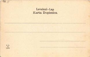 Verőce, Virovitica; Kr. hus domobranska vojarna. E. S. D. 10306 / laktanya / military barracks (EK)