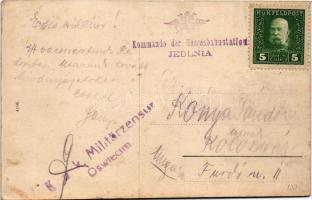 Radom, Ecke Lubliner und Warschauer Strasse / Rog Lubelskiej i Warszawskiej / street, shops + "...