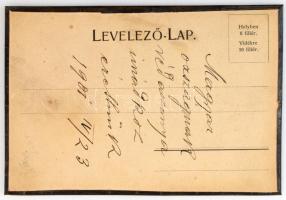 1901 1000-1900 Patrona Hungariae Ora Pro Nobis. Fémdomborműves Lev. Lapok Szab. Minden Kultúrállamba...