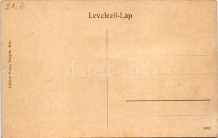 Dés, Dej; vasútállomás. Gálócsi Samu kiadása / railway station