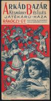 Árkád Bazár Késmárky és Illés Játékáruháza számolócédula