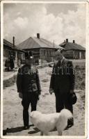 1939 Királyhelmec, Helmec, Kralovsky Chlumec; Eszterházy János (1901-1957), Csehszlovákia legjelentősebb magyar mártír politikusa / Count János Eszterházy. photo (vágott / cut)