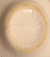 Bukrán Edit (1957-): Tálka, Mázas kerámia, jelzett, apró lepattanással d: 12 cm