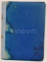 1939. Békéscsaba ",,CSABA'' Hiteliroda Kft" könyvecskéje névre szólóan kitöltve,...