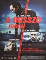 2012 A bosszú jogán (Nicolas Cage), filmplakát, papír, feltekerve, gyűrött, 98x68 cm