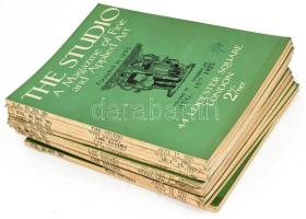 1925 The Studio. A Magazine of Fine and Applied Art. Angol nyelvű művészeti folyóirat teljes évfolya...