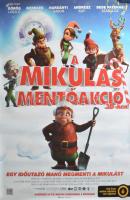 2013 A Mikulás-mentőakció. Filmplakát, papír, feltekerve, lapszéli apró szakadással, 98x68 cm